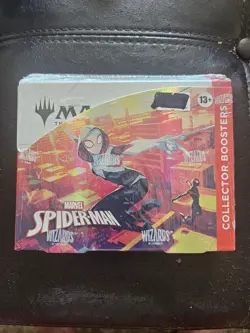 Magic The Gathering MTG Marvel’s Spider-Man Collector Booster Box New & Sealed - Image 1
