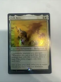 Folk Hero Commander Legends: Battle for Baldur's Gate Foil - Image 1