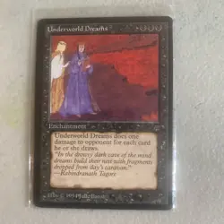 MTG Underworld Dreams Legends 1994 M NM - Image 1