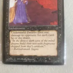 MTG Underworld Dreams Legends 1994 M NM - Image 3