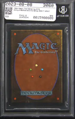 1994 MAGIC: THE GATHERING ANTIQUITIES MISHRA'S WORKSHOP BGS 7 - Image 2