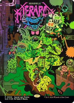 1 x RAINBOW FOIL Ignoble Hierarch (0906) English Secret Lair MTG Magic NM - Image 1