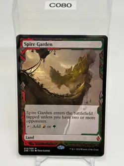 MTG Spire Garden Non-Foil from Zendikar Rising Expeditions LP - Image 1