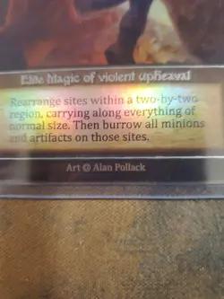 Earthquake Elite Alpha Foil Sorcery Contested Realm - Image 3