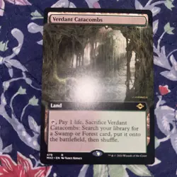 Verdant Catacombs Extended Art Modern Horizons 2 MTG NM - Image 1