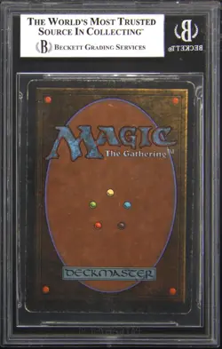 1993 MAGIC: THE GATHERING UNLIMITED MOX EMERALD BGS 5.5 - Image 2