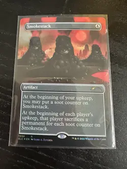 MTG FOIL Smokestack Secret Lair Countdown Borderless - Secret Lair #1998 NM - Image 1