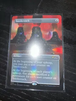 MTG FOIL Smokestack Secret Lair Countdown Borderless - Secret Lair #1998 NM - Image 2