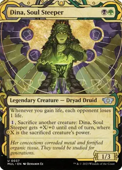 Magic the Gathering (mtg): MUL: Dina, Soul Steeper - Foil - Image 1