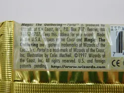 MTG PORTAL BOOSTER PACK DRAGON ICON LOGO 1997 FACTORY SEALED MAGIC THE GATHERING - Image 4