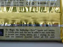 MTG PORTAL BOOSTER PACK DRAGON ICON LOGO 1997 FACTORY SEALED MAGIC THE GATHERING - Image 5