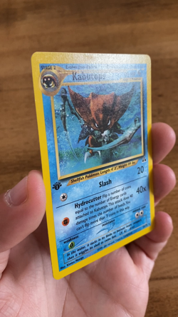 Pokemon TCG - Kabutops 25/75 NM - 1st Edition Neo Discovery - WOTC Vintage 2001 - Image 2