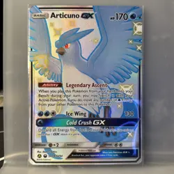 Pokemon TCG Articuno GX SV54/SV94 Hidden Fates Shiny Vault NM Condition - Image 1
