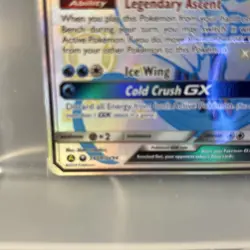 Pokemon TCG Articuno GX SV54/SV94 Hidden Fates Shiny Vault NM Condition - Image 5