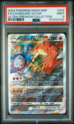 Charizard Vstar Ultra Premium Collection Sword & Shield PSA 9 Pokemon #262 - Image 1