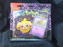 Pokemon S&V Paldean Fates Tech Sticker Collection - Shiny Fidough - SEALED - Image 1