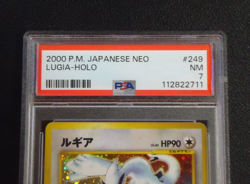 2000 POKEMON Lugia #249 Neo Genesis Holo Japanese PSA NM 7 - Image 3