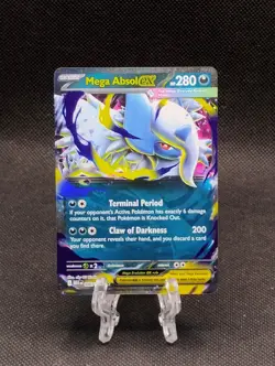Mega Absol ex 086/132 Double Rare - Pokemon TCG Mega Evolution - NM - Image 1
