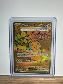 Pikachu ex 179/131 Hyper Rare Prismatic Evolutions Pokemon - Image 1