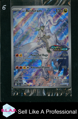 N'S RESHIRAM 167/159 POKEMON JOURNEY TOGETHER PROMO 2025 ENGLISH SEALED - Image 1