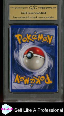 GASTLY POKEMON 50/102 1999 BASE SET ENGLISH GSG 7.5 - Image 2