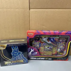 Pokemon Mega Evolution ETB + Mega Latias ex Box Factory SEALED TCG - Image 1