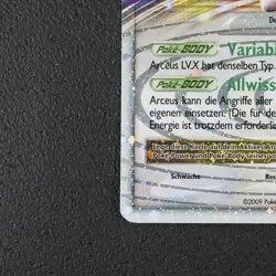 Arceus LV. X Black Star Promo Pokemon Karte Deutsch DP53 /P51 - Image 5