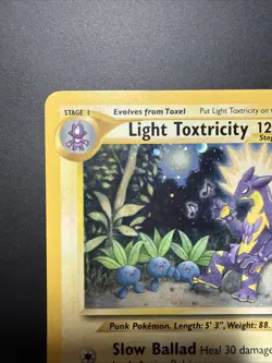 Light Toxtricity Swirl 🍥SWSH137 Celebrations Holo Black Star Promo Pokemon - Image 2