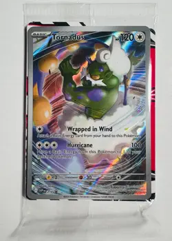 Pokemon TCG Tornadus SVP 210 S&V White Flare Black Star Promo & Dividers*SEALED* - Image 1