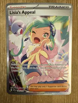 Lisia's Appeal 246/191 SV Surging Sparks Special Illustration Rare Pokemon NM - Image 1