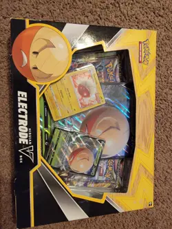 Pokemon TCG: Hisuian Electrode V Box-4 Booster Packs-Brand New Factory Sealed! - Image 1