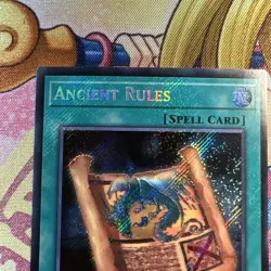 Yu-Gi-Oh TCG Legendary Collection Kaiba #LCKC-EN039 Ancient Rules Secret Rare NM - Image 2