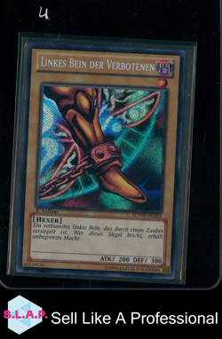 LINKES BEIN DER VERBOTENEN YU-GI-OH! LCYW 1ST EDITION DEUTSCH - Image 1