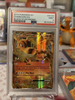 Charizard EX XY29 XY Promos Holo 2014 Black Star Promo Pokemon Card PSA 9 MINT - Image 1