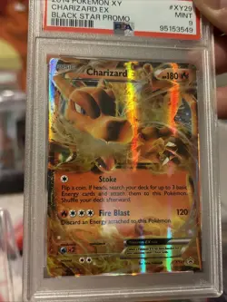 Charizard EX XY29 XY Promos Holo 2014 Black Star Promo Pokemon Card PSA 9 MINT - Image 2