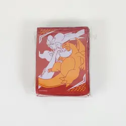 Pokemon Sun & Moon Unbroken Bonds Charizard Reshiram Card Sleeves x 65 - New - Image 1
