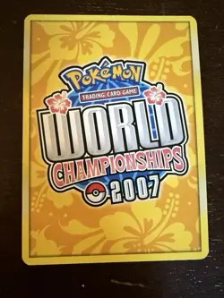 Vaporeon ex TOM ROOS 110/113 Pokemon World Championships 2007 TCG Card Near Mint - Image 2