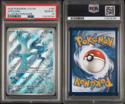 Pokemon TCG Articuno IR 161/159 Journey Together English Card, PSA 10 - Image 3