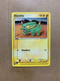 Electrike 52/109 EX Ruby & Sapphire - Common Pokemon Card - NM - Image 1
