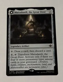 MTG Matzalantli, the Great Door The Core - The Lost Caverns of Ixalan LP - Image 1