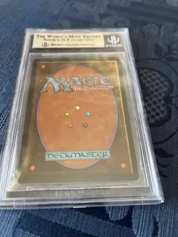 Tundra Dual Land Revised Graded BGS MTG 9NM-MT Beckett 1994 - Image 2