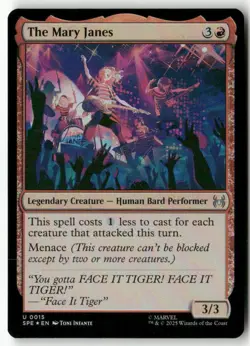 The Mary Janes Foil Marvel's Spider-Man: Eternal-Legal 15 NM MTG - Image 1