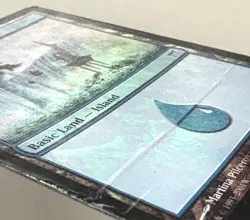 Misprint Alert: Foil layer error MTG FOIL Island 293 Champions of Kamigawa #293 - Image 3