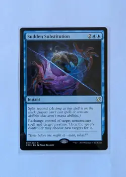 MTG - Sudden Substitution - Commander 2019 - NM, English Magic - Image 1