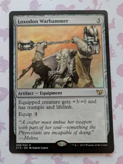 Loxodon Warhammer (REGULAR) x1 - MTG Commander 2015 C15 #258 - Image 1
