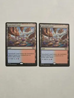 2x Spirebluff Canal - Outlaws of Thunder Junction - Near Mint - MTG - Image 1