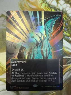 MTG EOS 0087 Swarmyard NM EN Foil Borderless - Image 1