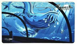 MagicCon: Atlanta 2025 Exclusive Playmat Get Lost Fblthp MTG Aquarium WhaleShark - Image 1