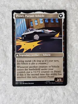 MTG Prowl, Stoic Strategist Universes Beyond Transformers #1 Magic Mythic NM - Image 3