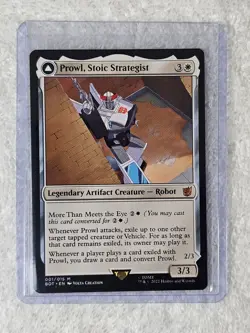 MTG Prowl, Stoic Strategist Universes Beyond Transformers #1 Magic Mythic NM - Image 4